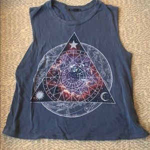 UO Truly Madly Deeply Cosmo Muscle Tank